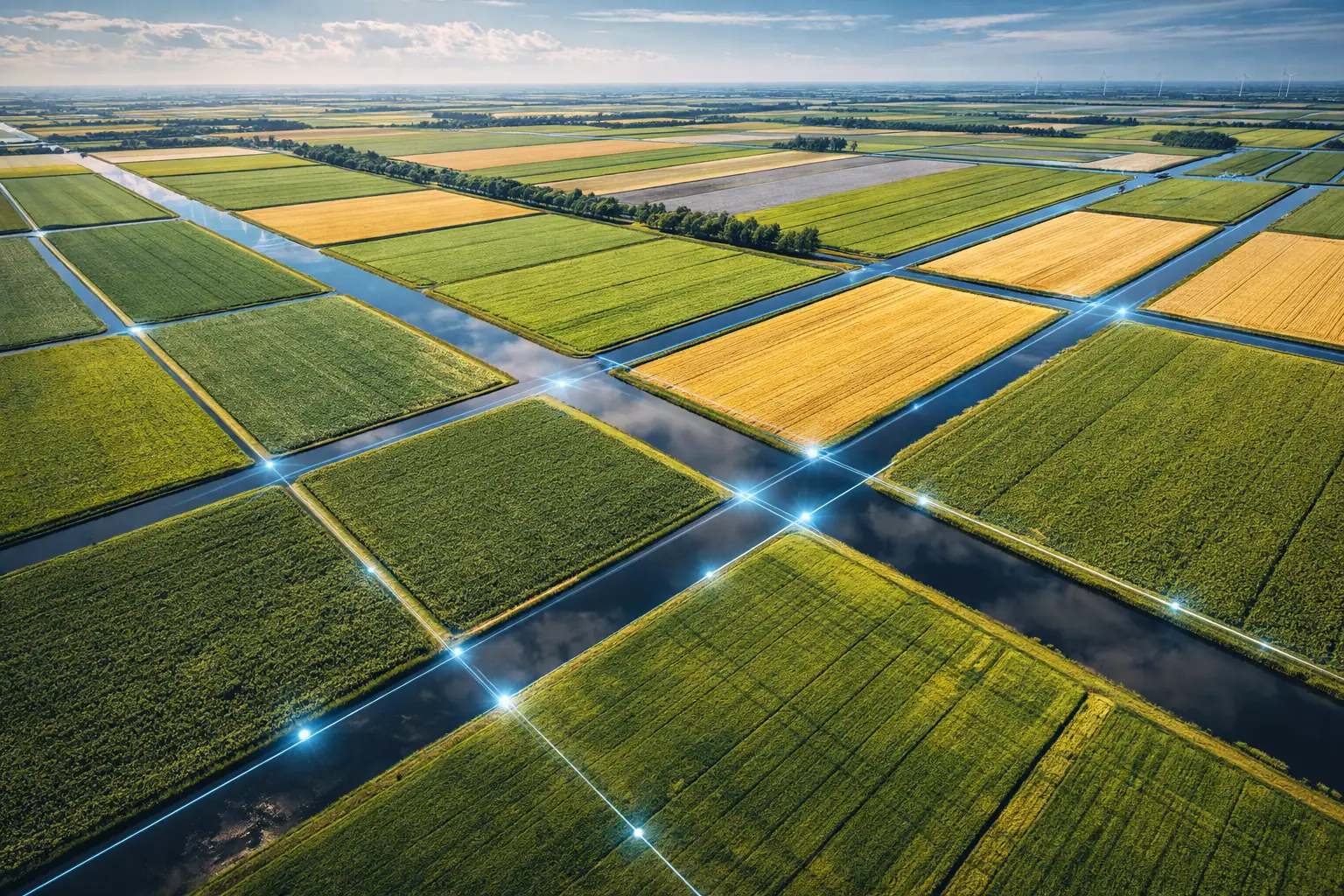 Nederlands polderlandschap